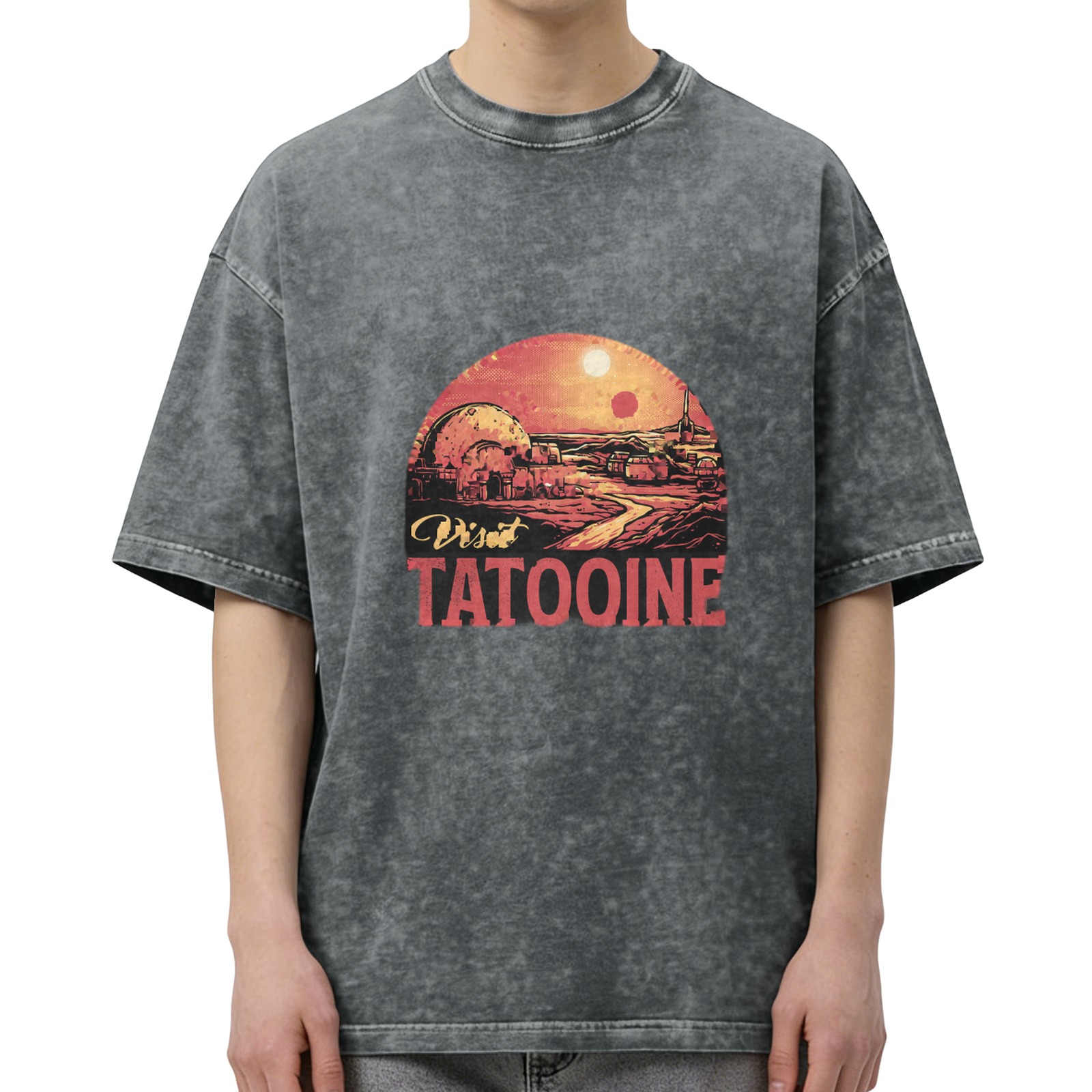 Visit Tatooine Vintage Graphic T-Shirt