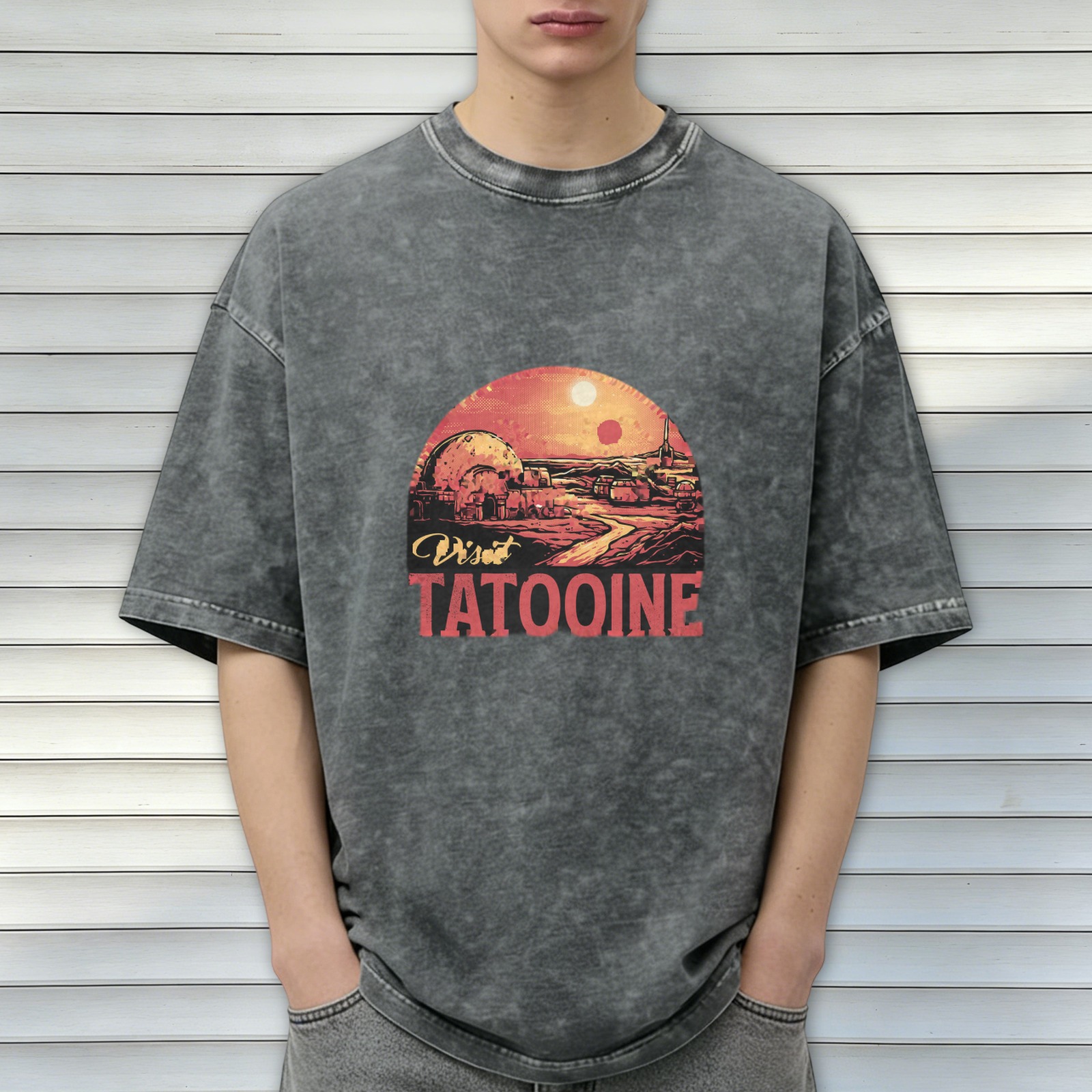 Visit Tatooine Vintage Graphic T-Shirt