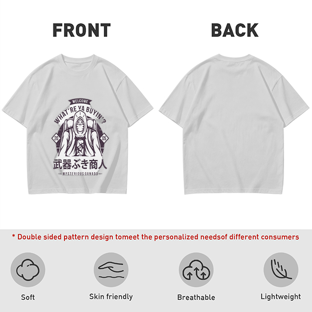 Mysterious Merchant Graphic Olive T-Shirt