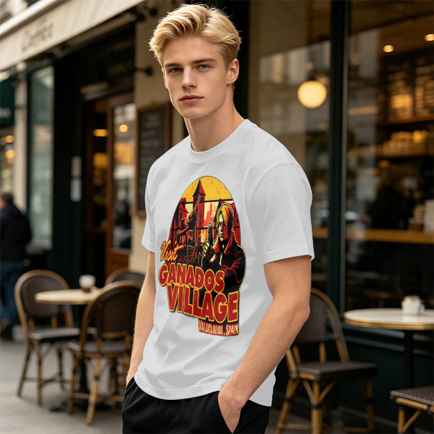Visit Ganados Village Resident Evil Themed Graphic T-Shirt
