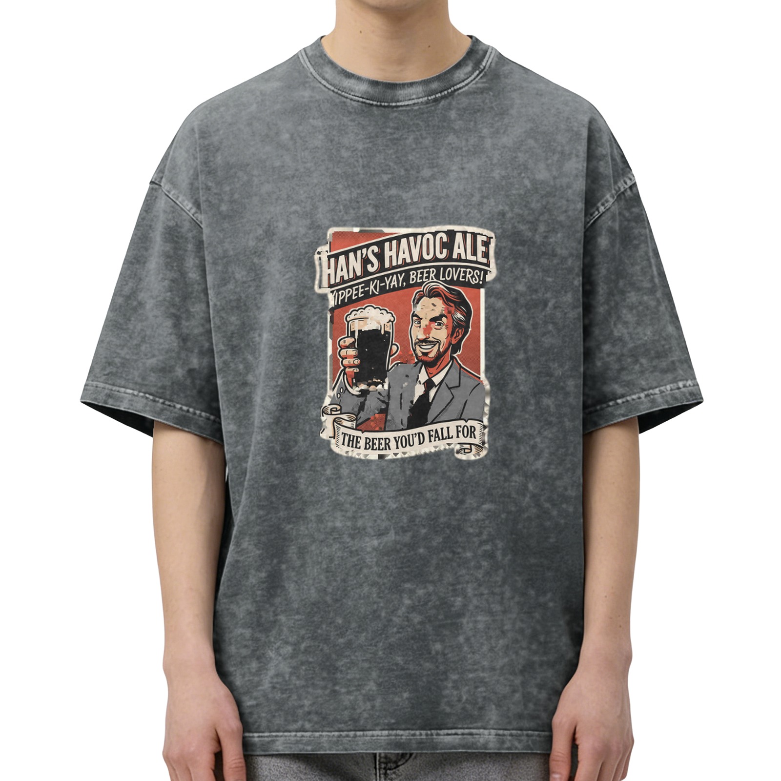Han's Havoc Ale Beer Lover's Vintage Graphic T-Shirt
