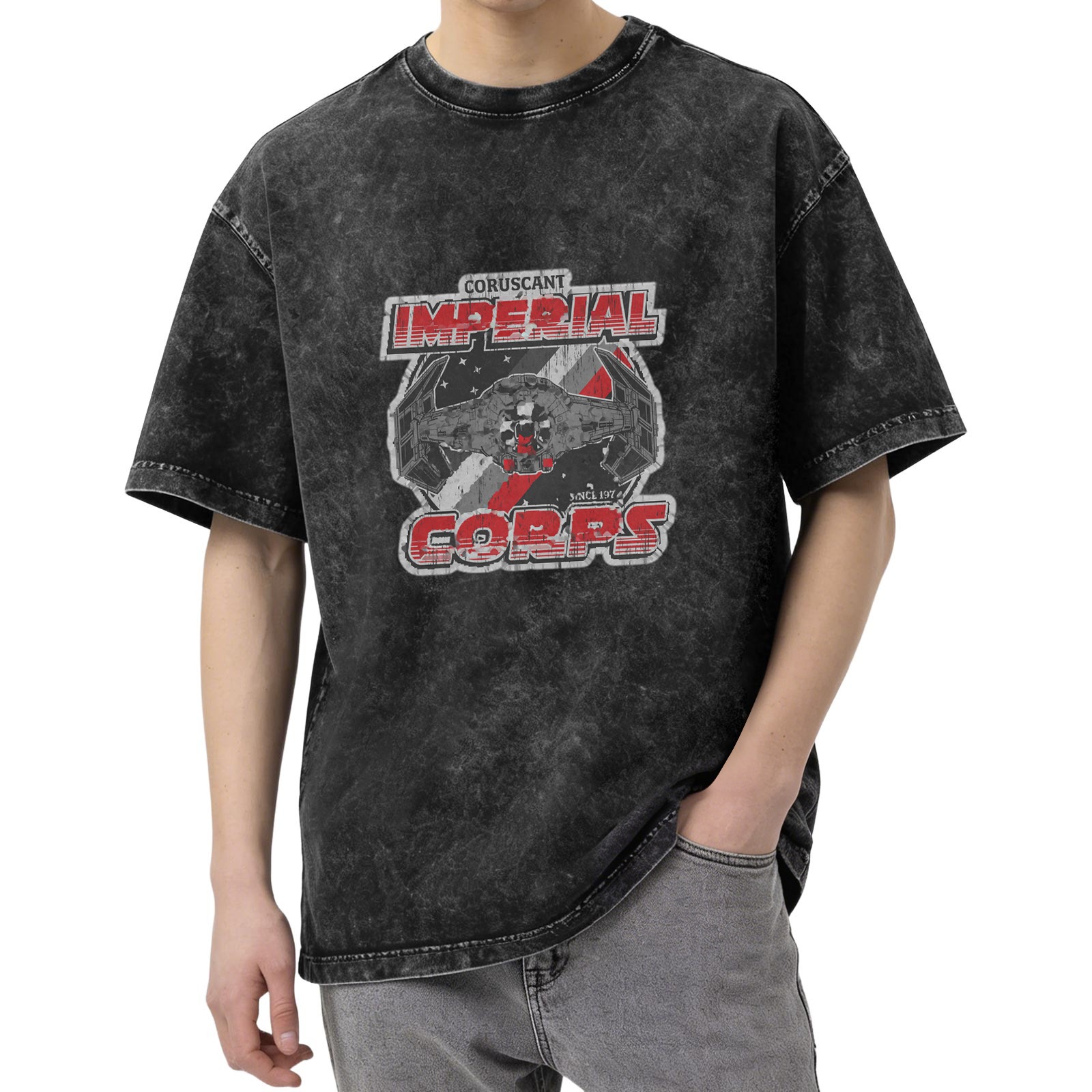 Coruscant Imperial Corps Star Wars Inspired Graphic T-Shirt