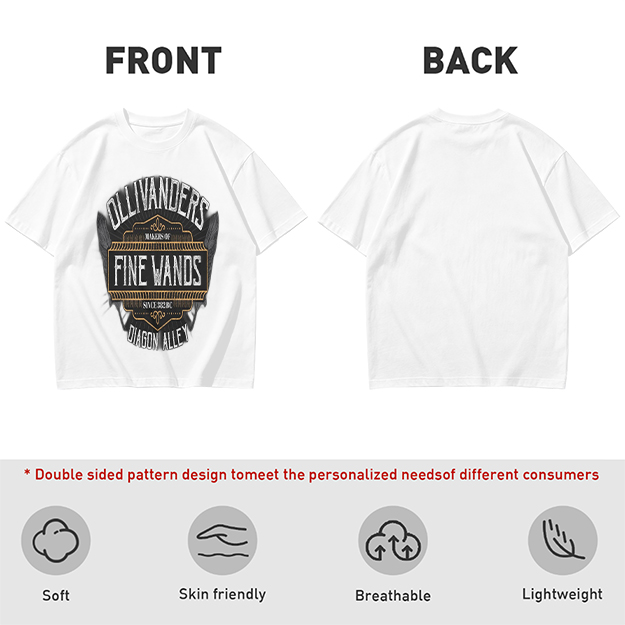 Ollivanders Fine Wands Diagon Alley Themed T-Shirt