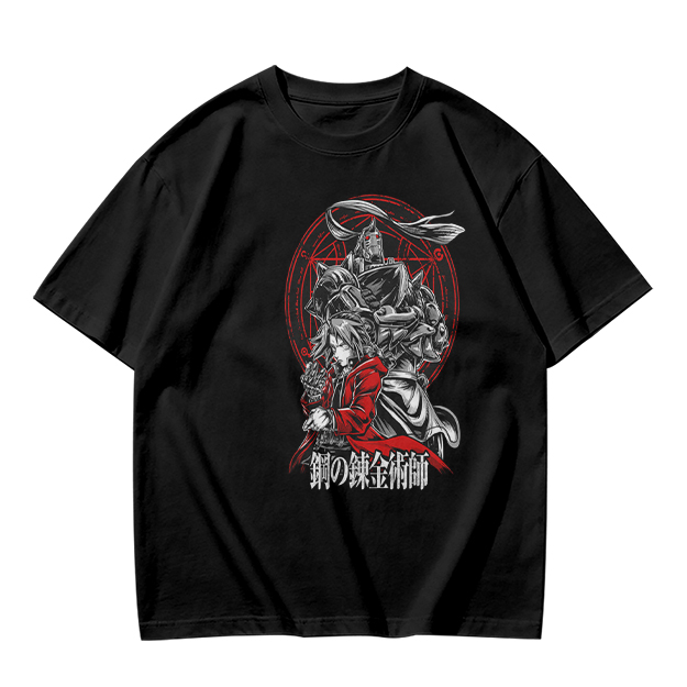 Fullmetal Alchemist Elric Brothers Graphic Tee