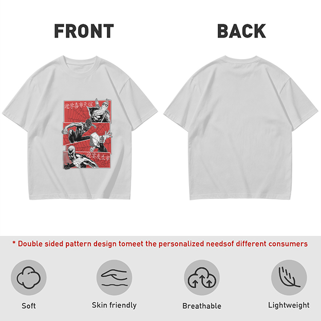Olive T-shirt with Spider-Verse Style Comic Panels Print