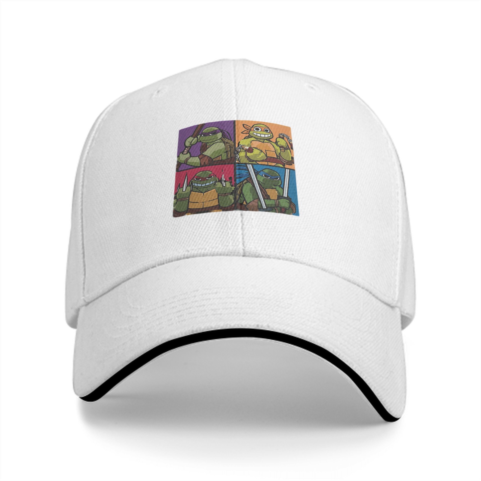 Teenage Mutant Ninja Turtles Graphic Black Baseball Cap