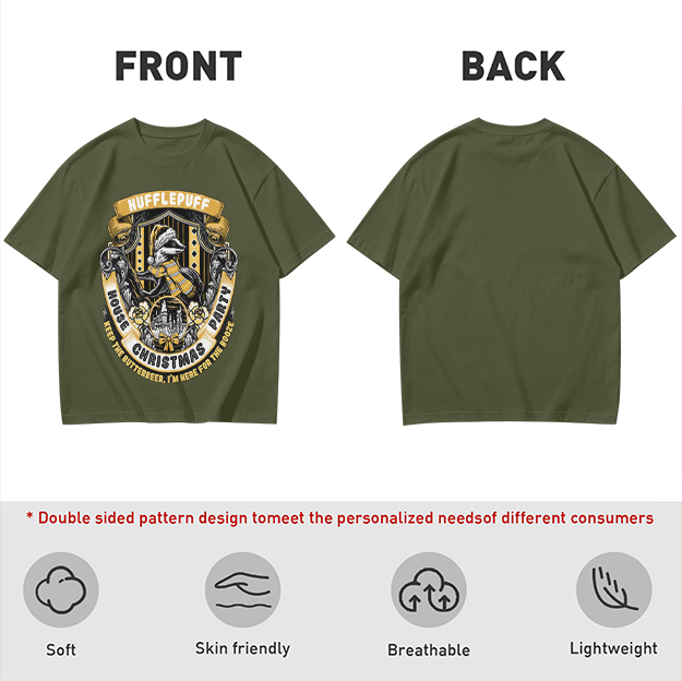 Hufflepuff House Christmas Party Butterbeer T-Shirt