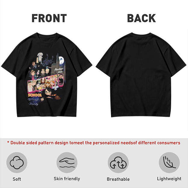 Olive T-Shirt With Harry Potter Themed Character Print