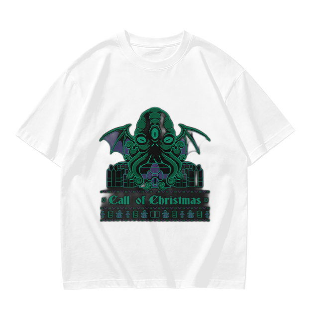 Call of Christmas Cthulhu Graphic T-Shirt