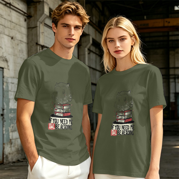Owl Be Reading Pun T-Shirt for Book Lovers