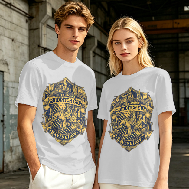 Ravenclaw Inter-House Quidditch Cup Crest Graphic T-Shirt