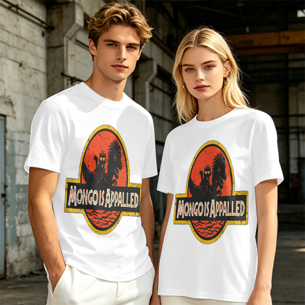 Mongo is Appalled Dinosaur Graphic T-Shirt