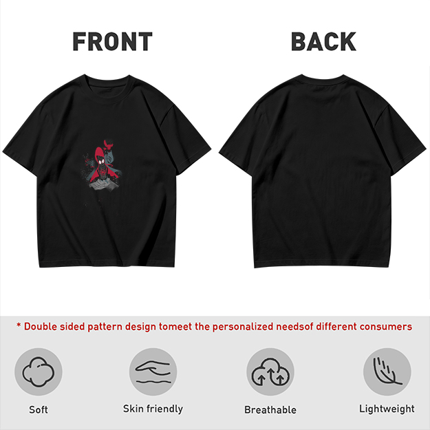 Olive Green T-Shirt with Spider-Man Into the Spider-Verse Graphic