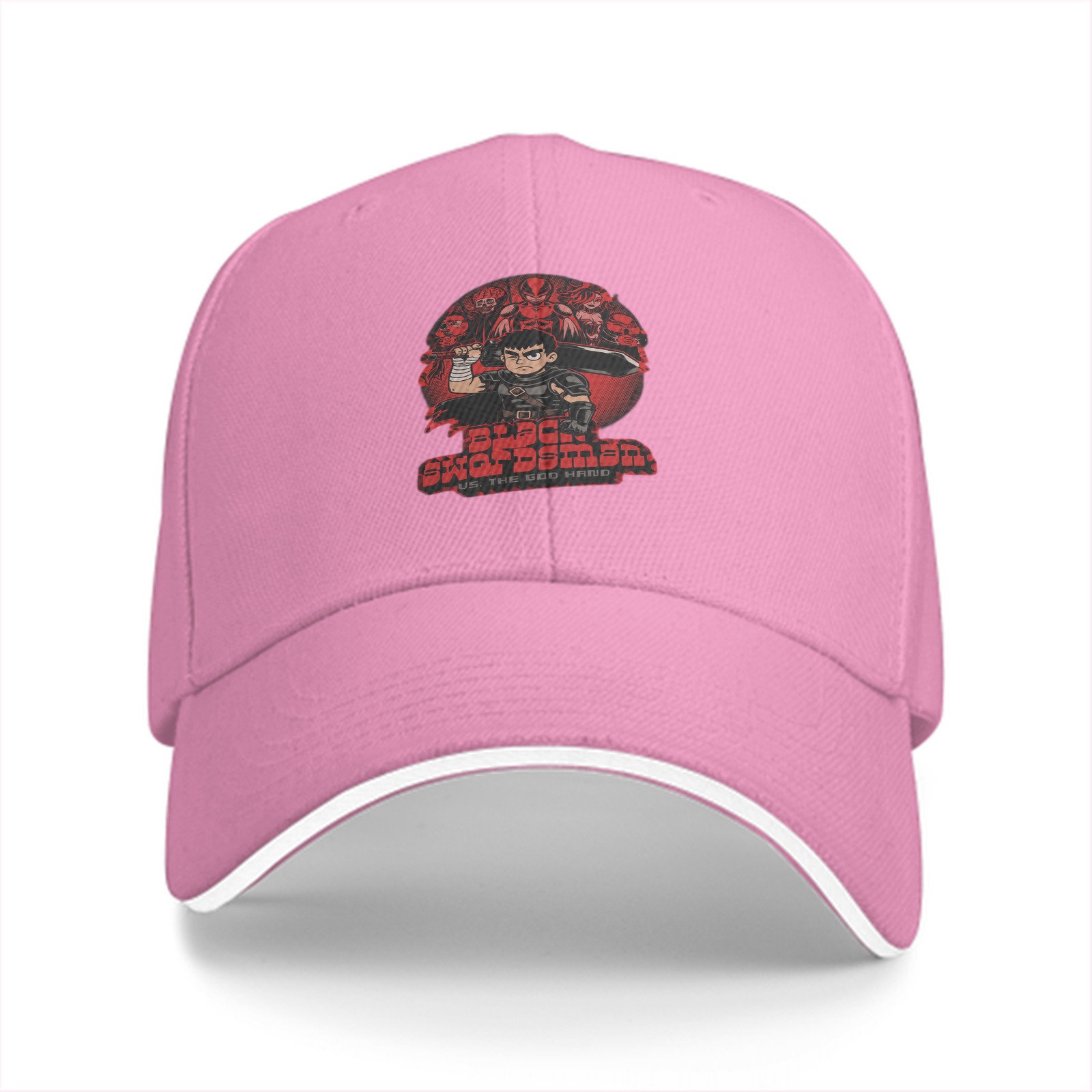 Black Swordsman Anime Graphic Baseball Cap