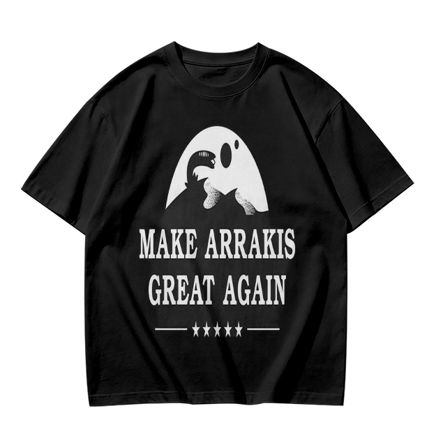 Make Arrakis Great Again Dune Themed Graphic T-Shirt