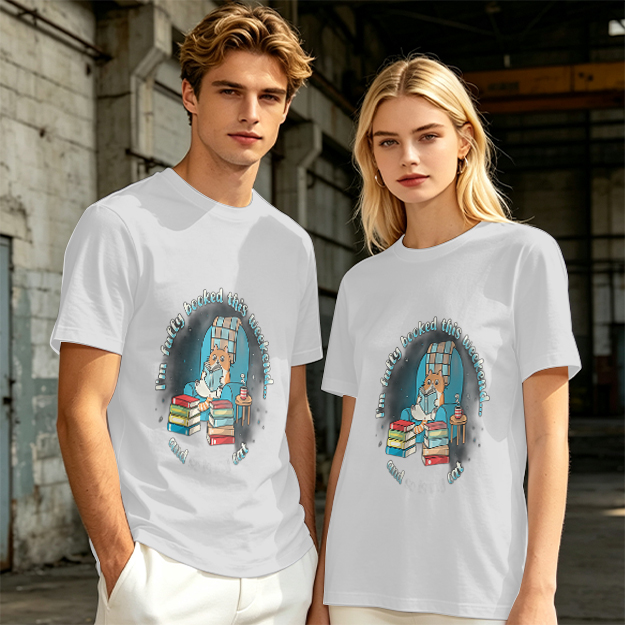 I'm Fully Booked This Weekend Cat Reading T-Shirt