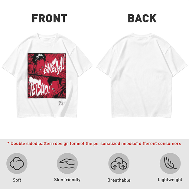 Akira Kaneda Tetsuo Anime Graphic T-Shirt