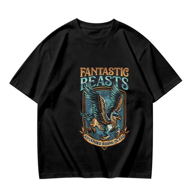 Fantastic Beasts Advanced Riding Class Crest Graphic T-Shirt