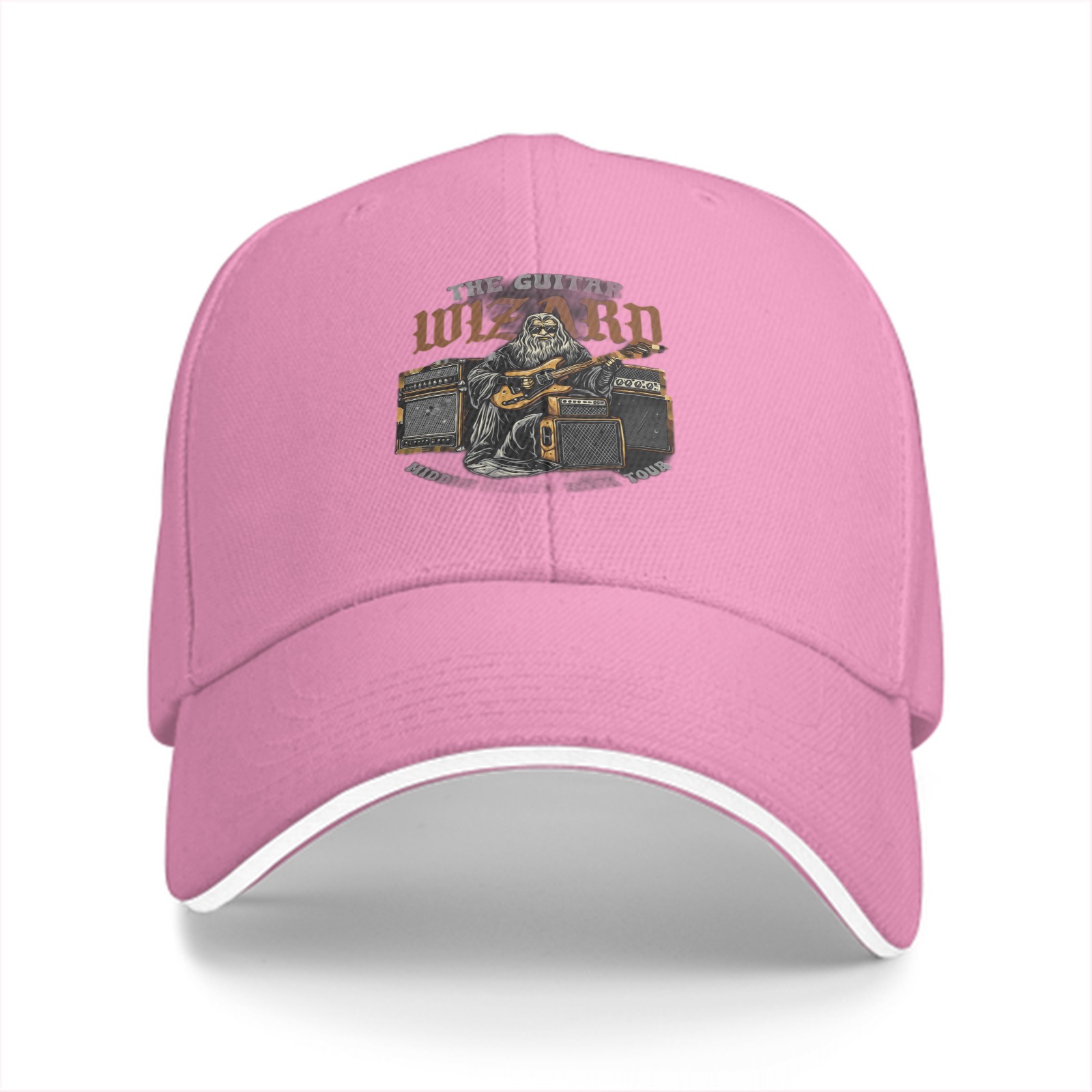 The Guitar Wizard Middle Rock Tour Baseball Cap