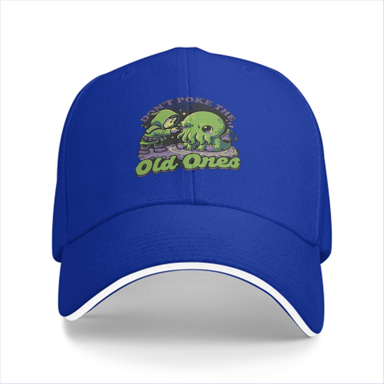 Don't Poke The Old Ones Cthulhu Graphic Baseball Cap