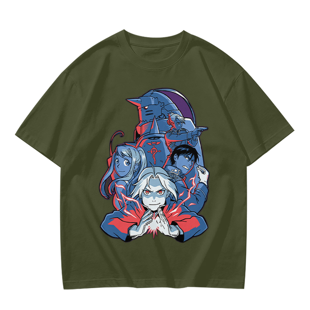 Fullmetal Alchemist Character Group Graphic T-Shirt
