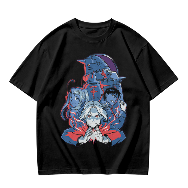 Fullmetal Alchemist Character Group Graphic T-Shirt
