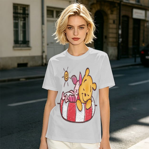 Olive T-Shirt with Wizard and Hobbit Fantasy Art Print