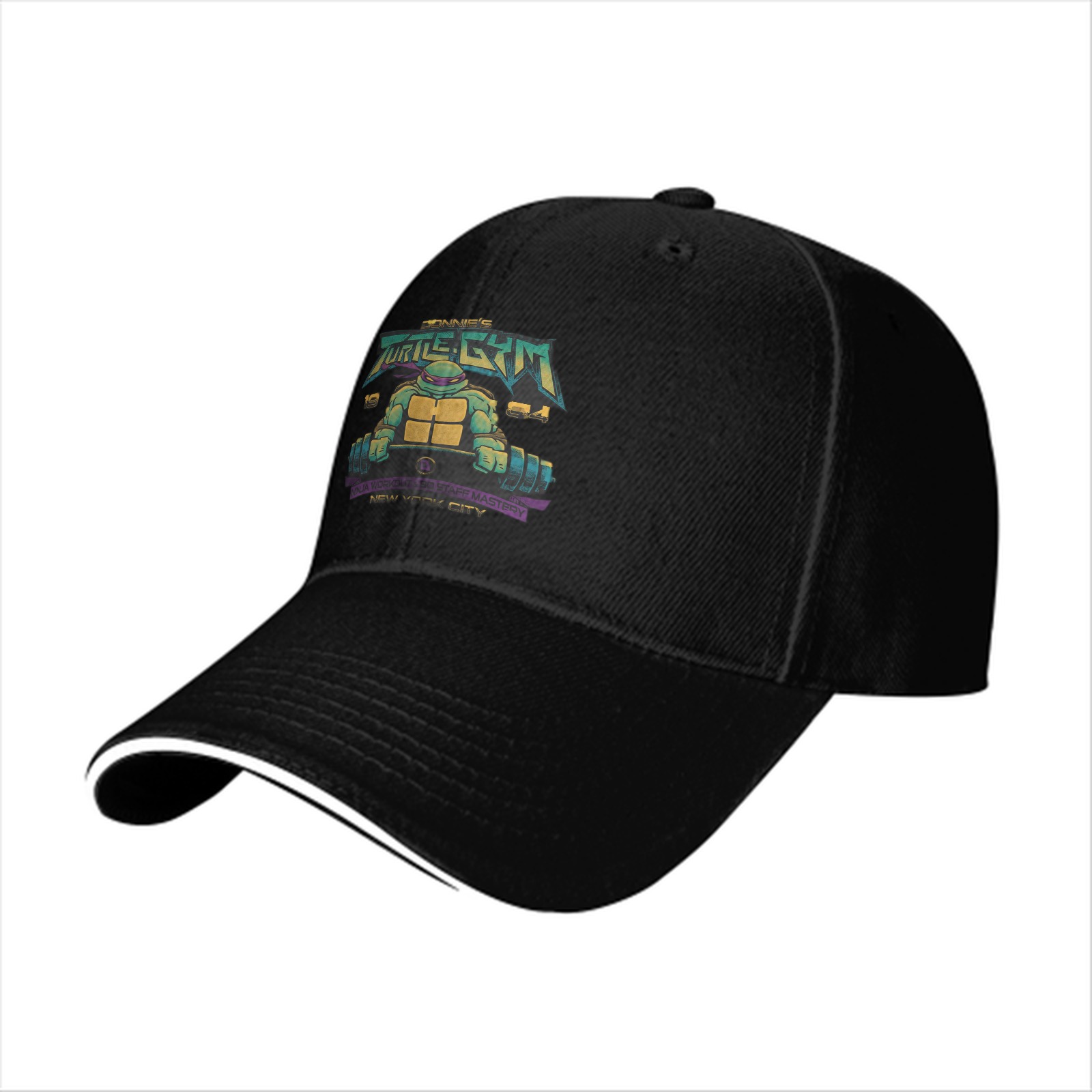 Turtle Gym New York City Graphic Baseball Cap