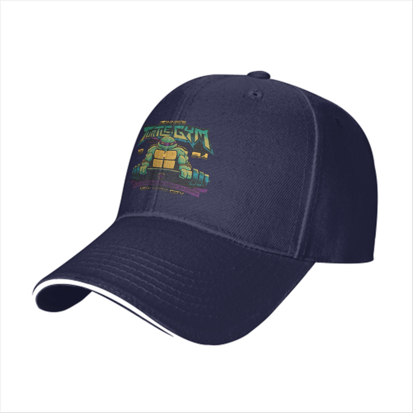 Turtle Gym New York City Graphic Baseball Cap