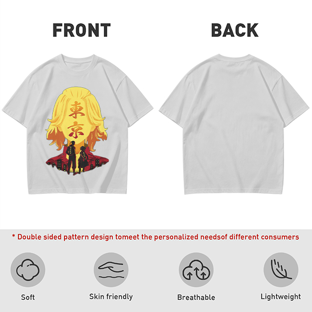 Tokyo Revengers Anime Graphic T-Shirt Design