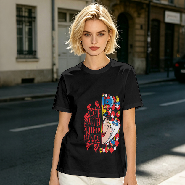 Alice in Wonderland Off With Their Heads Graphic T-Shirt