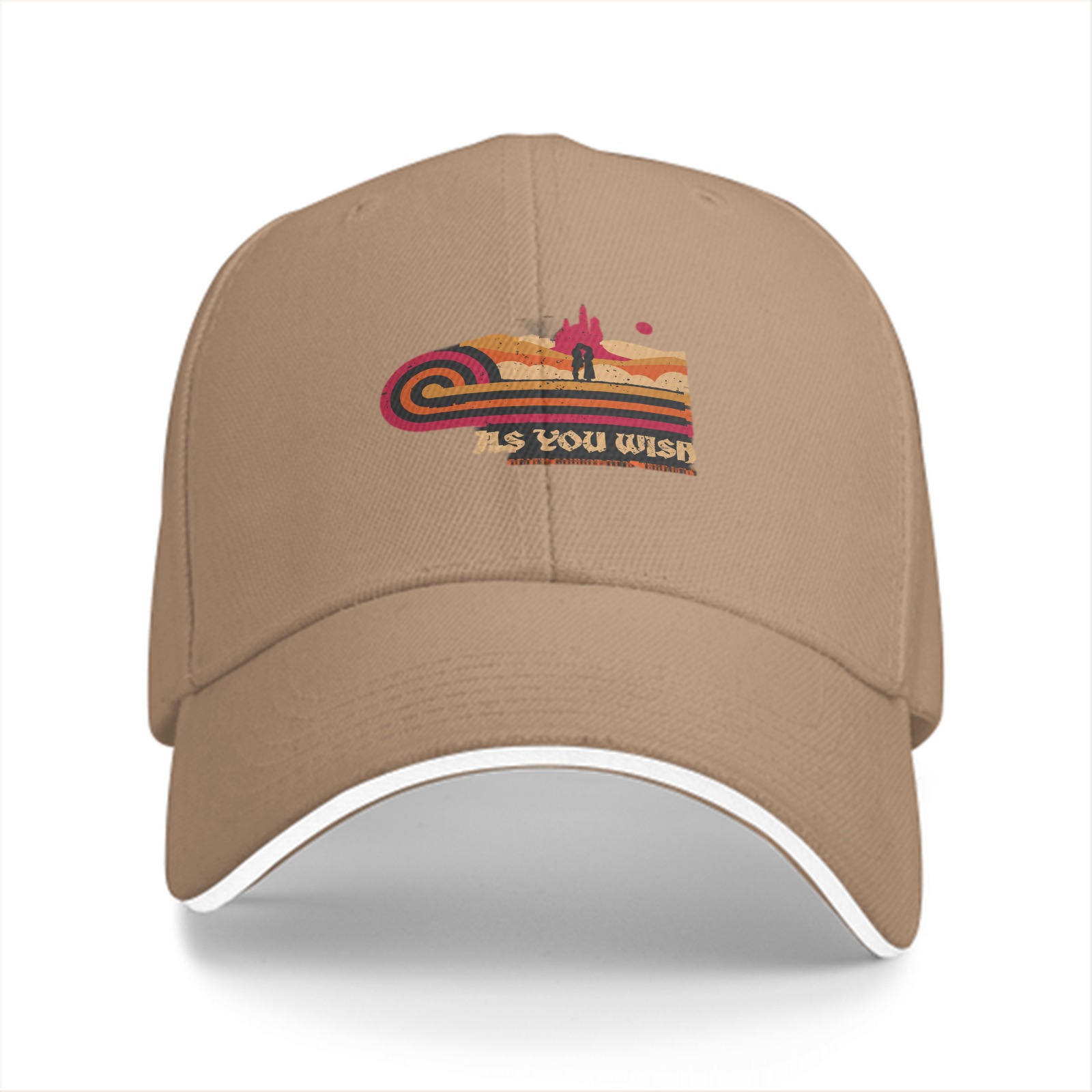 As You Wish Retro Landscape Graphic Baseball Cap