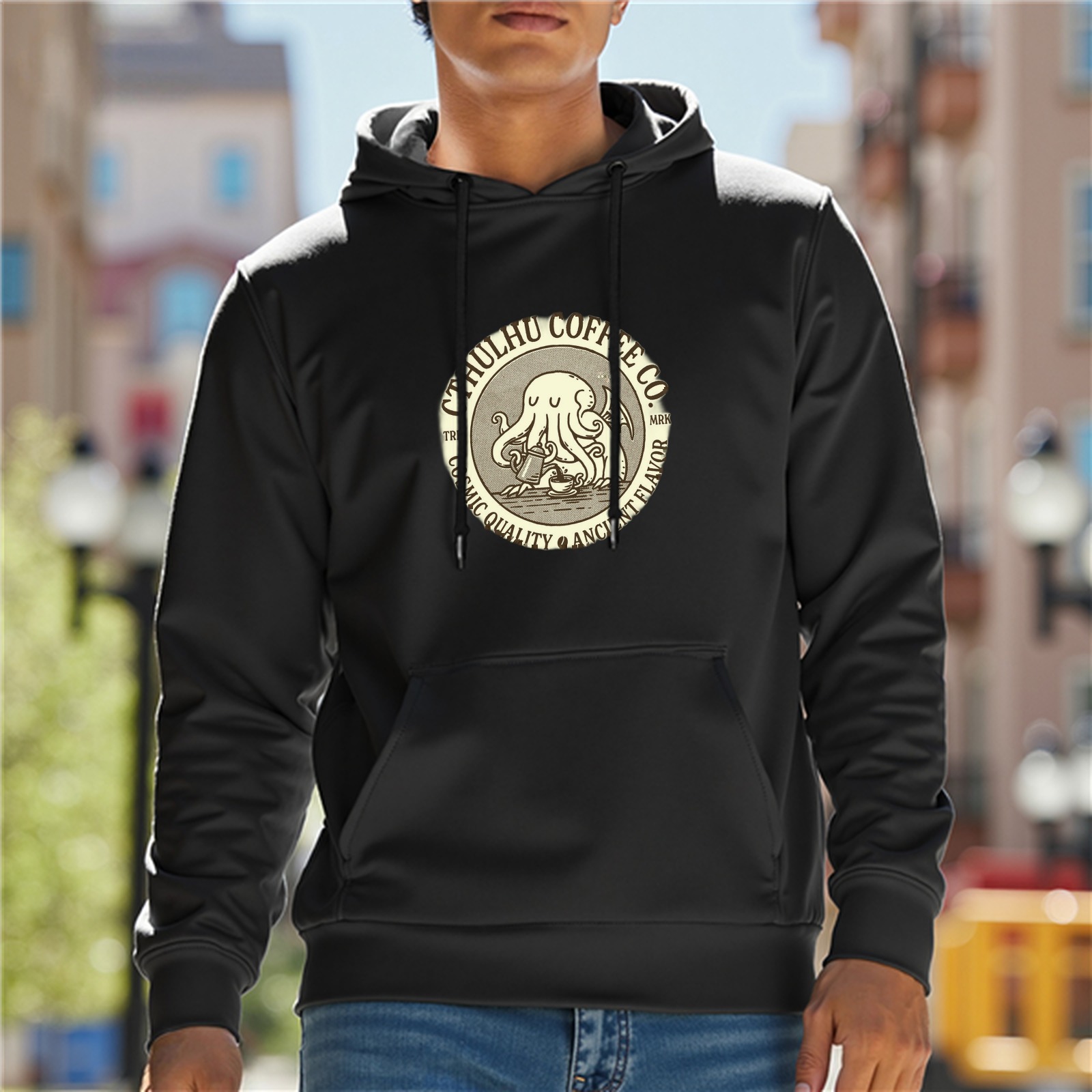 Cthulhu Coffee Co. Cosmic Quality Ancient Flavor Hoodie