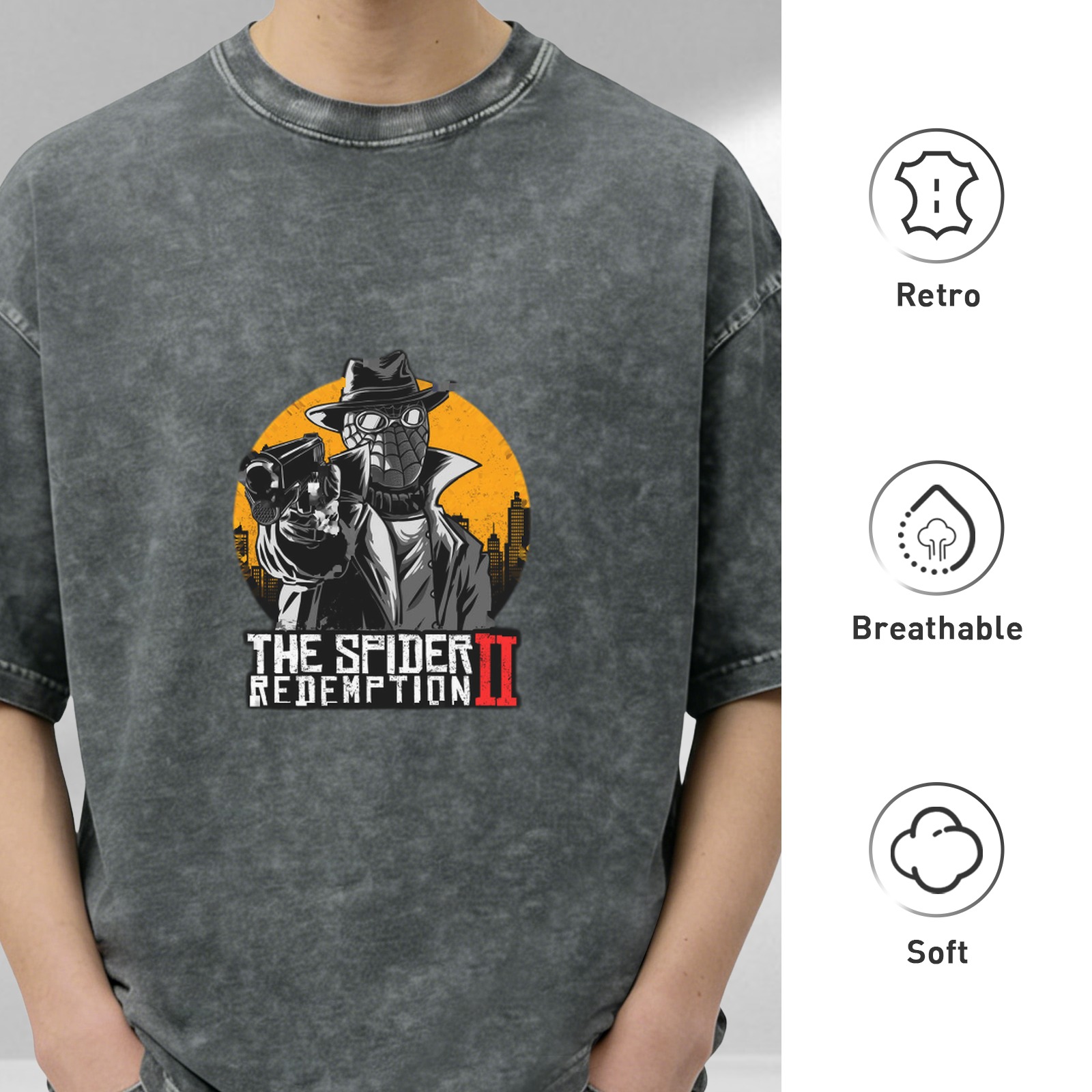 The Spider Redemption II Vintage Graphic T-Shirt