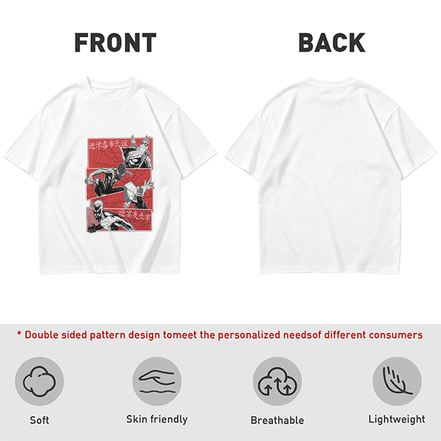 Olive T-shirt with Spider-Verse Style Comic Panels Print