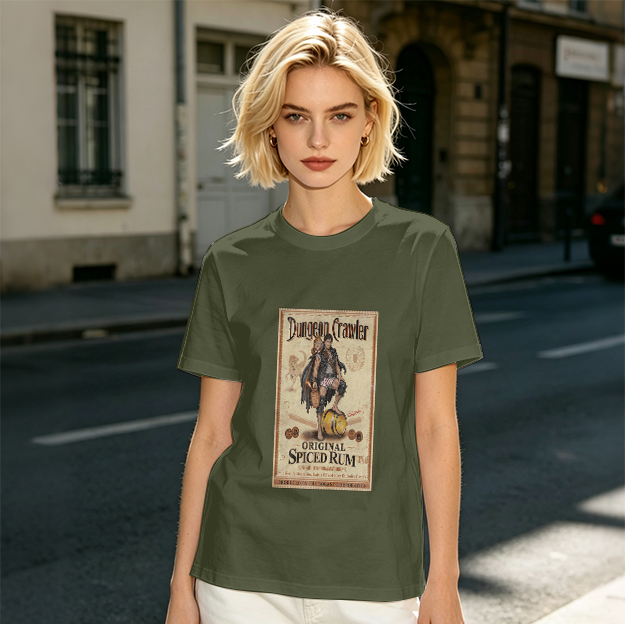 Dungeon Crawler Original Spiced Rum Graphic T-Shirt