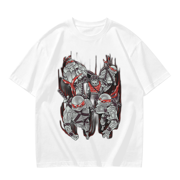 Olive Green Teenage Mutant Ninja Turtles Graphic T-Shirt