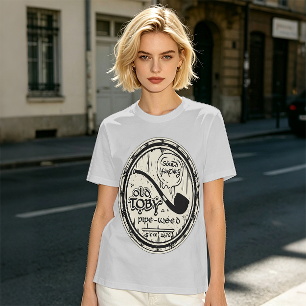 Old Toby Pipe Weed South Farthing Graphic Tee
