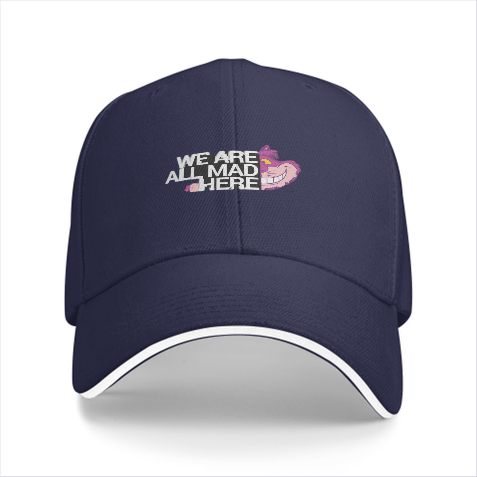 We Are All Mad Here Cheshire Cat Baseball Cap