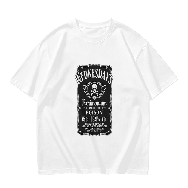 Wednesday's Acrimonium Poison Graphic T-Shirt