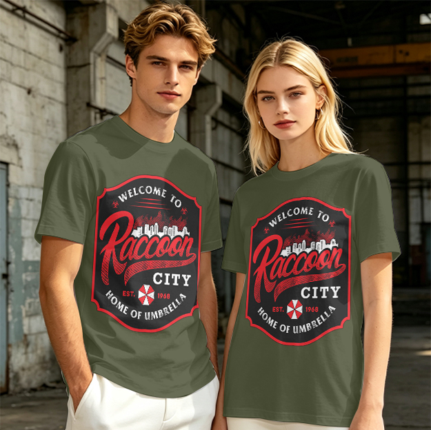 Welcome to Raccoon City Home of Umbrella T-Shirt