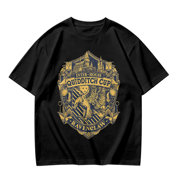 Ravenclaw Inter-House Quidditch Cup Crest Graphic T-Shirt