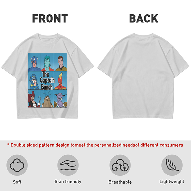 Olive T-Shirt Featuring The Captain Bunch Mashup Artwork