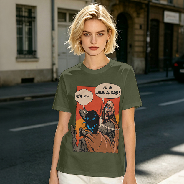 Dune Lisan Al Gaib Comic Panel Graphic T-Shirt