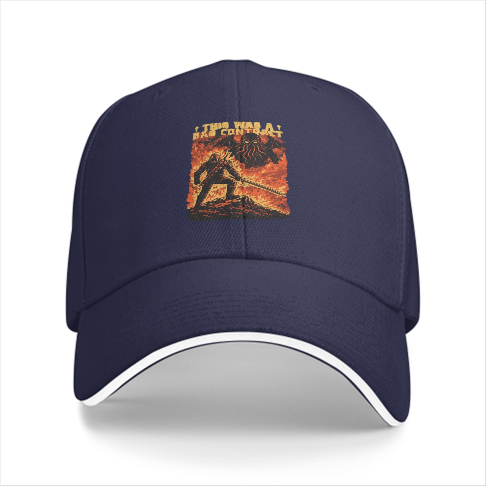 This Was A Bad Contract Graphic Baseball Cap