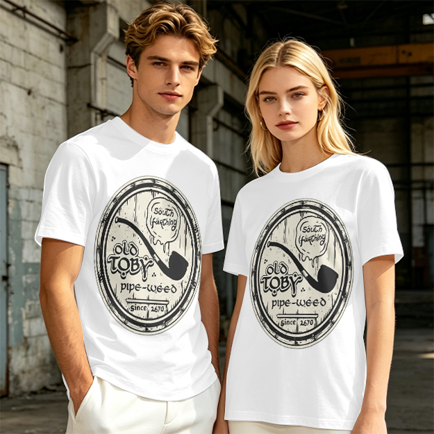 Old Toby Pipe Weed South Farthing Graphic Tee