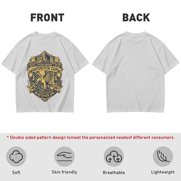 Ravenclaw Inter-House Quidditch Cup Crest Graphic T-Shirt
