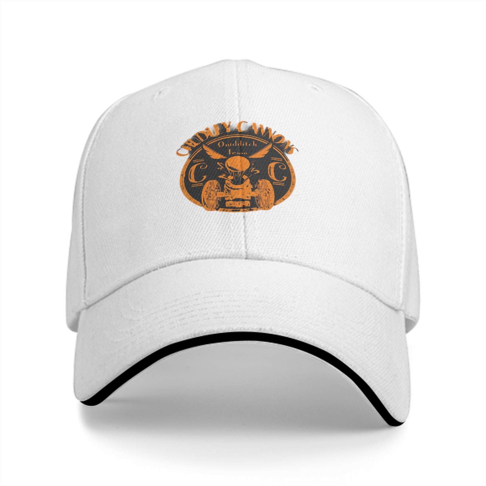 Chudley Cannons Quidditch Team Logo Black Baseball Cap