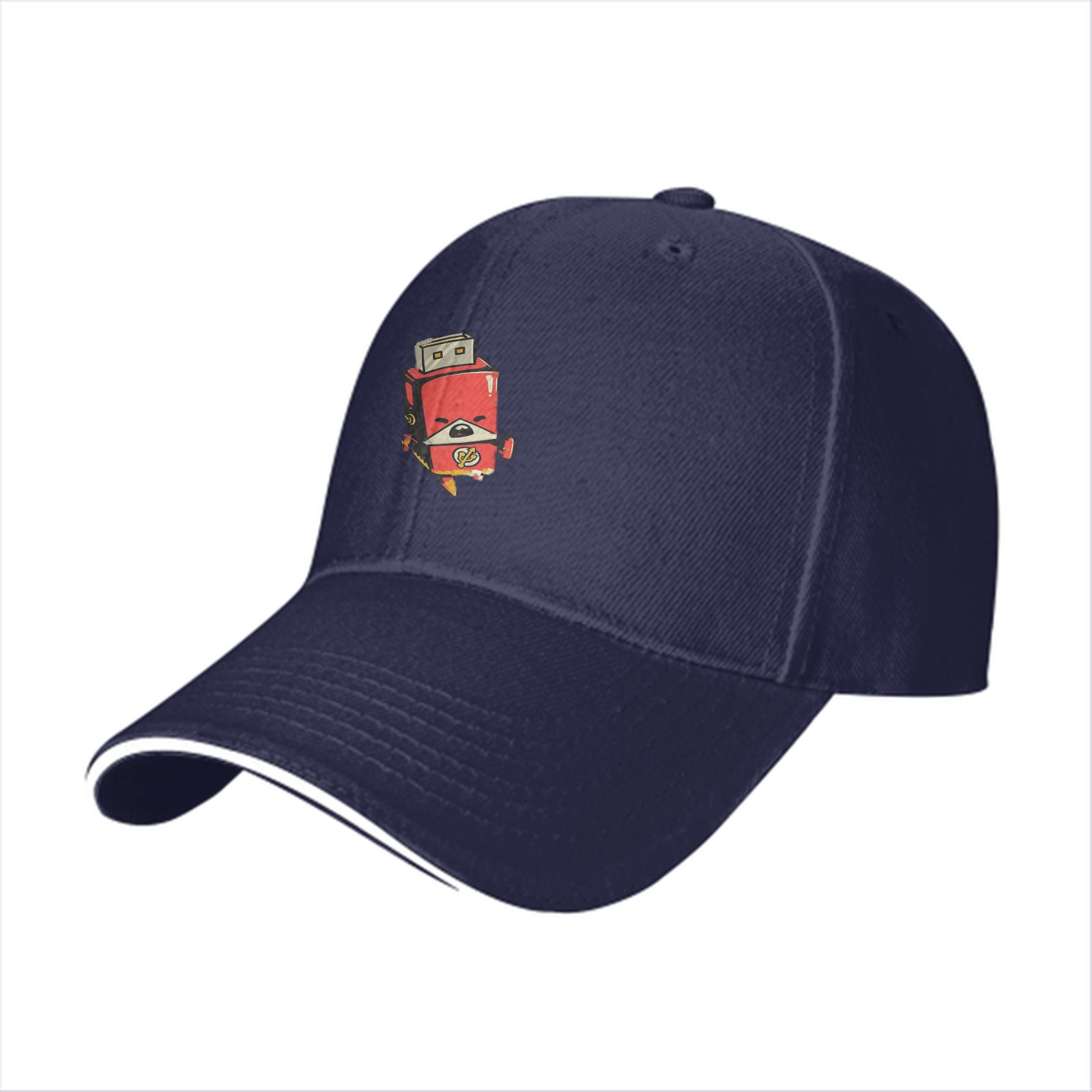 Black baseball cap with Flash USB character graphic