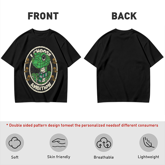 I Choose Ambition Snake Graphic Tee